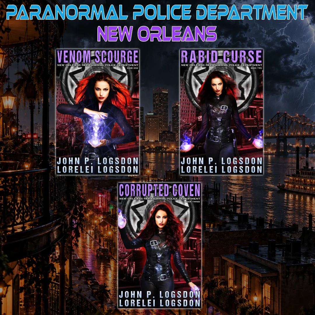 New Orleans Paranormal Police Department Ebook Bundle (3 novels)