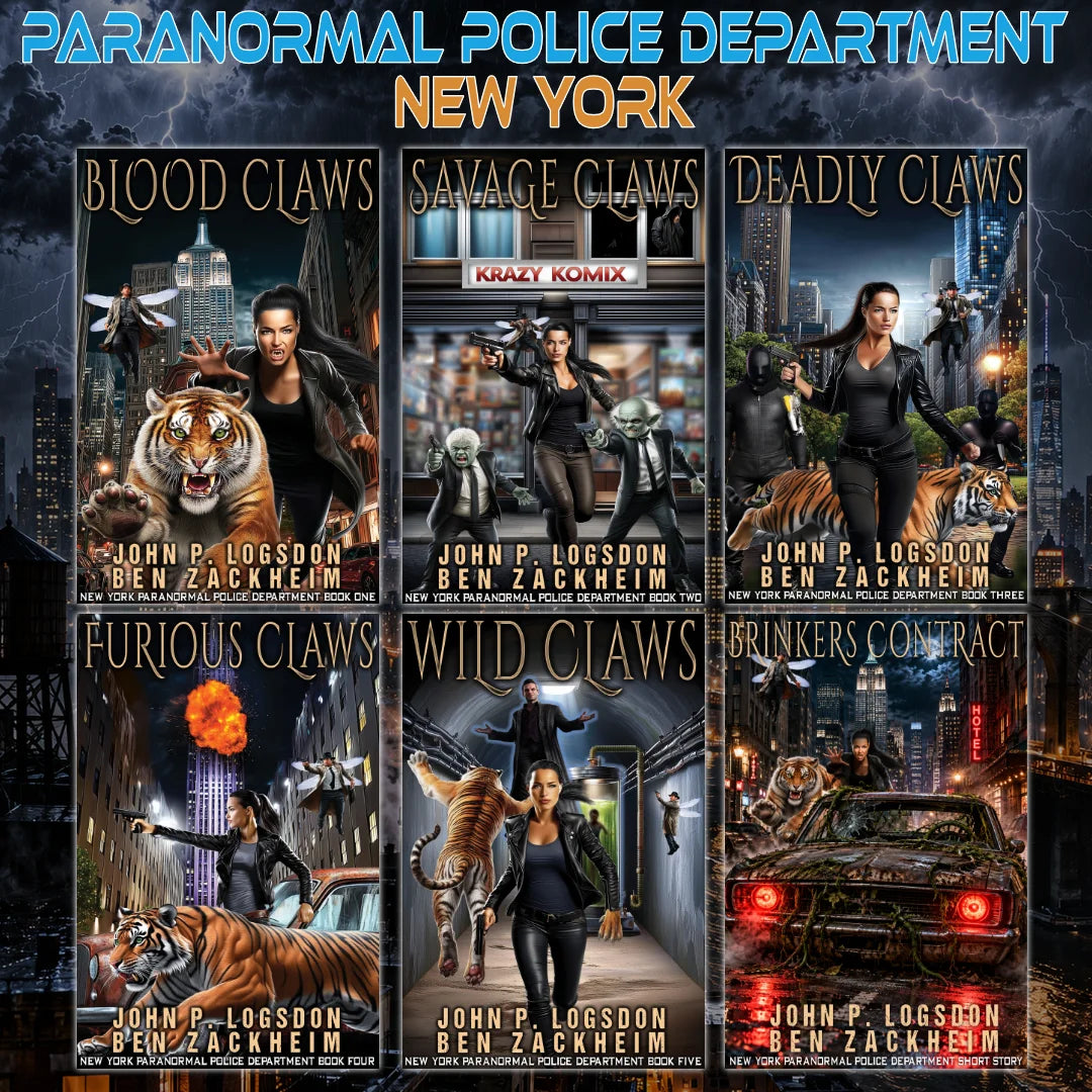 New York Paranormal Police Department Ebook Bundle (5 novels, 1 short story)