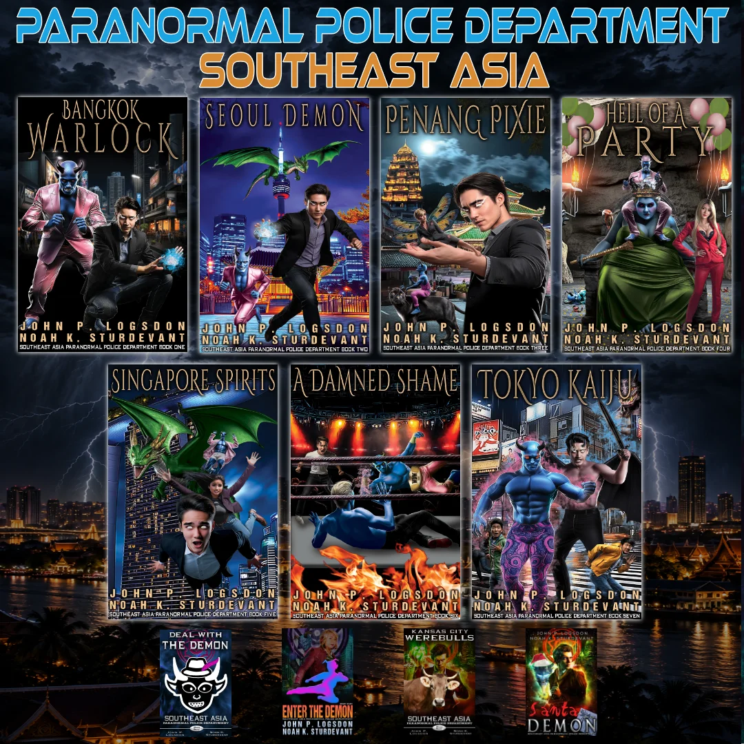 Southeast Asia Paranormal Police Department Ebook Bundle (7 novels, 4 short stories)