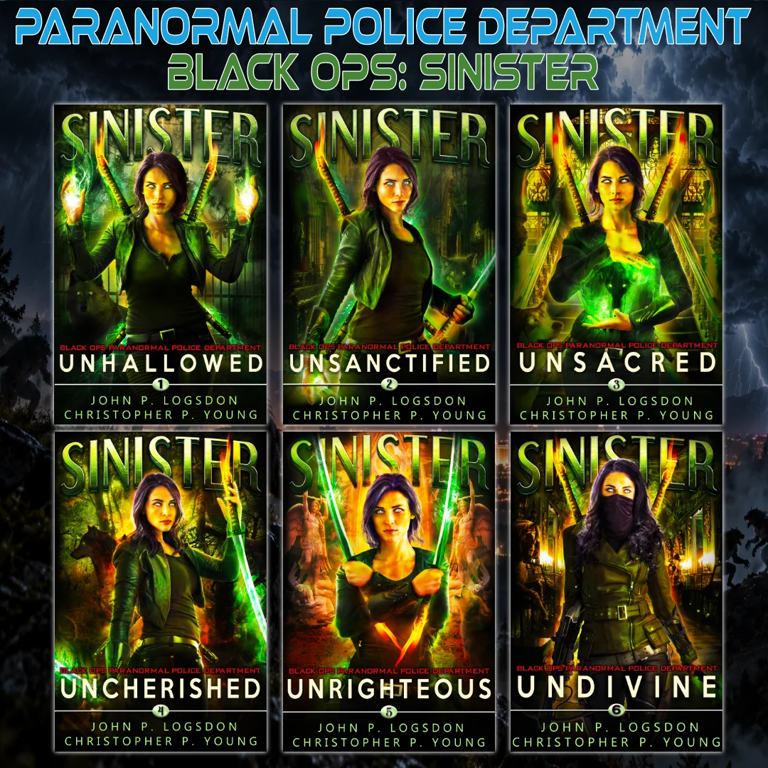 Black Ops Paranormal Police Department: Sinister Ebook Bundle (6 novels)